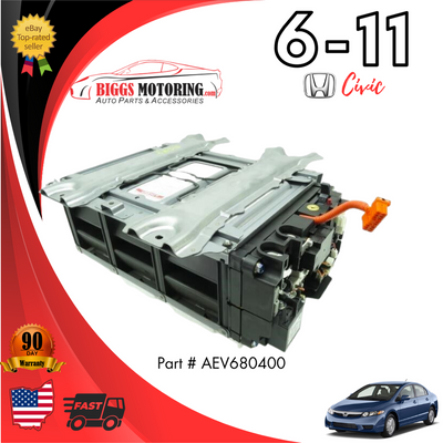 06-11 Honda Civic Hybrid IMA Battery Pack 2007 AEV680400 REMAN. 6 M warranty