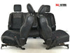 2013-2018 Dodge Ram Front & Rear Left & Right Leather Seat Set Black
