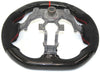 2009-2016 Nissan GTR Customize Carbon Fiber Steering Wheel  FLAT BOTTOM R35